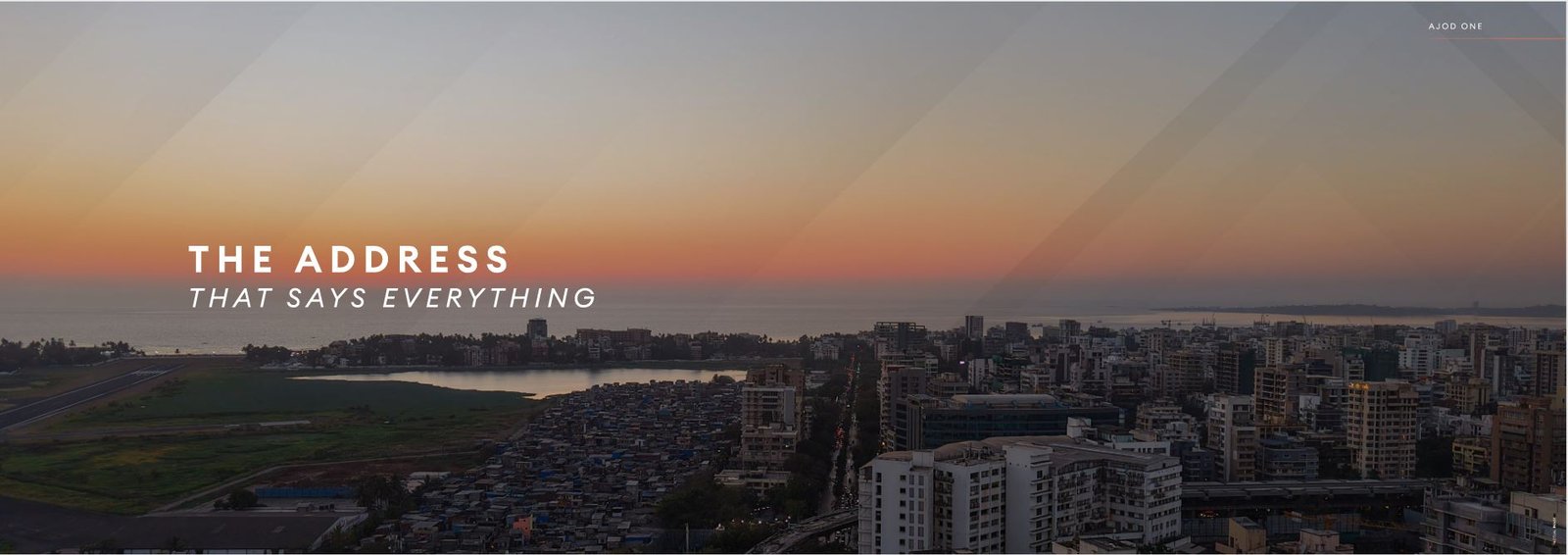 Sunrise view from premium commercial spaces at Ajod Realty – Juhu